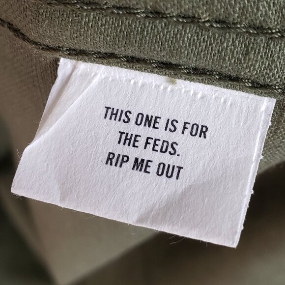 TAYLOR STITCH Ojai Jacket NWOT Chore Coat Army Green Olive Utility size 44 XL - Picture 10 of 15